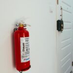 Image of Fire Extinguisher attached to a wall