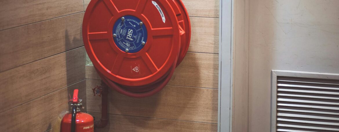 Image of Fire Hose on wall