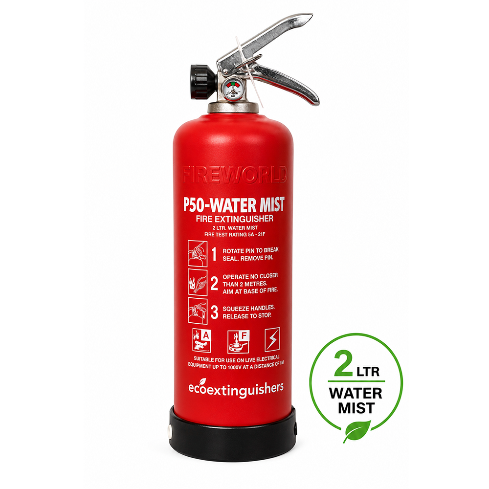 P50 Water Mist 2ltr Eco Extinguisher