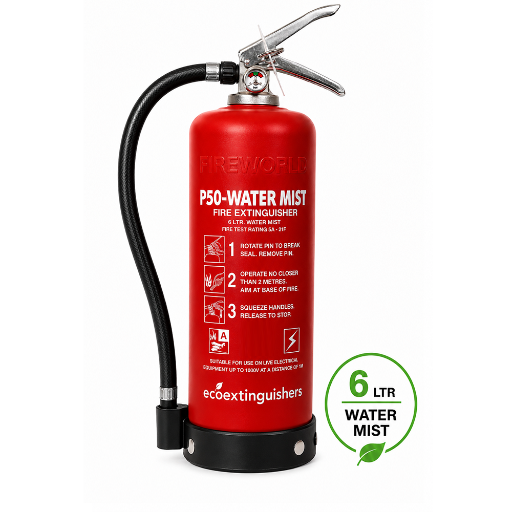 P50 Water Mist 6ltr Eco Extinguisher